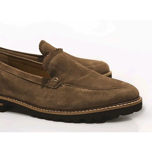 Trotters Fayth Stone Suede Loafers Shoes Womens 10.5N T2359-258 - Picture 3 of 9